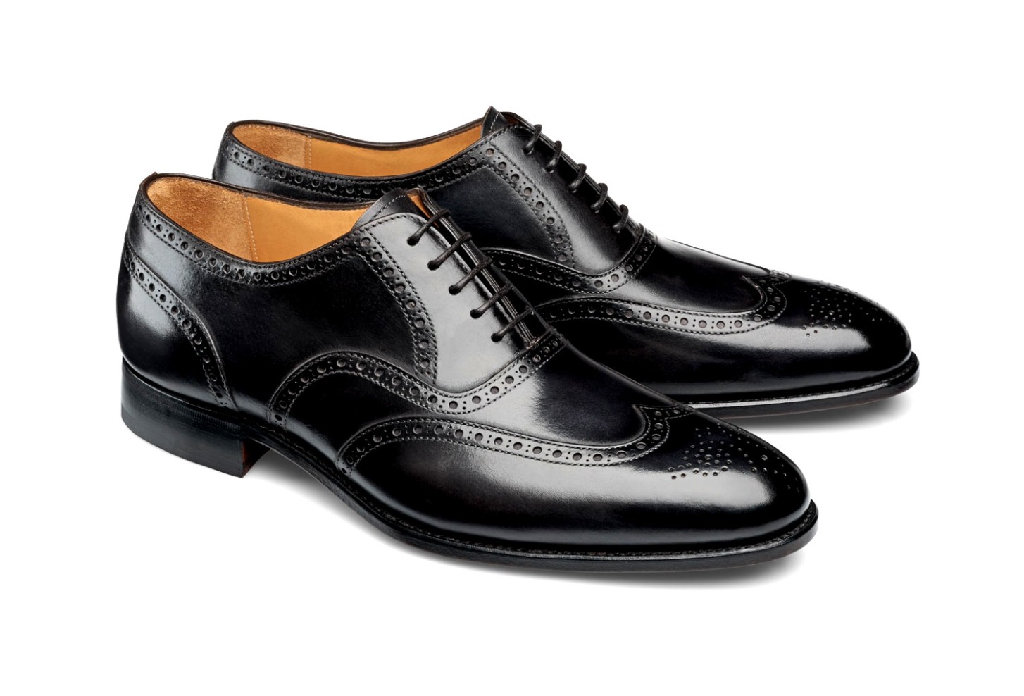 Sapatos Wingtip Brogue Oxford - Frank Black Shadow